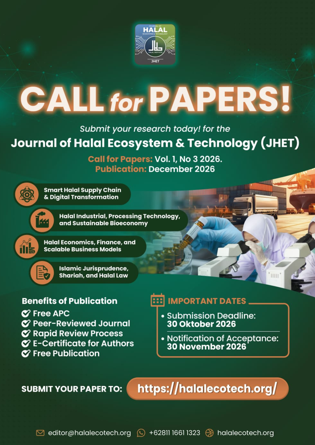 CFP Dec 2026 Halal